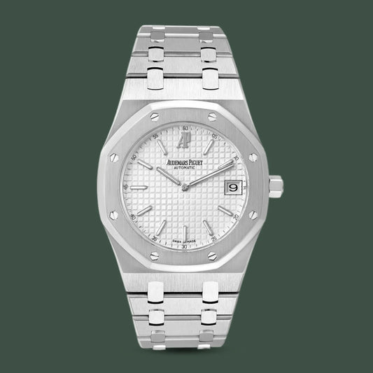 Audemars Piguet Royal Oak Fond Blanc. Homme